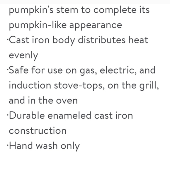 ❤️ New Teal 3.5 Qt Pumpkin Dutch Oven by The Pioneer Woman - Picture 5 of 7